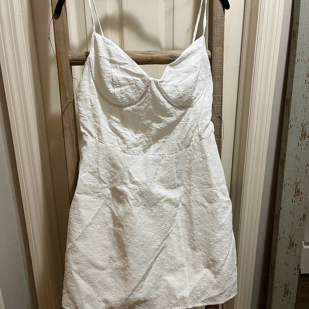White Mini dress